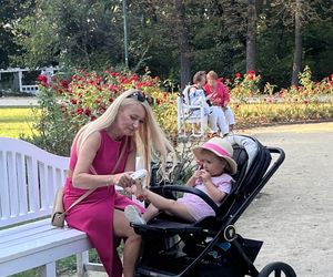 Marta Wcisło z wnuczką