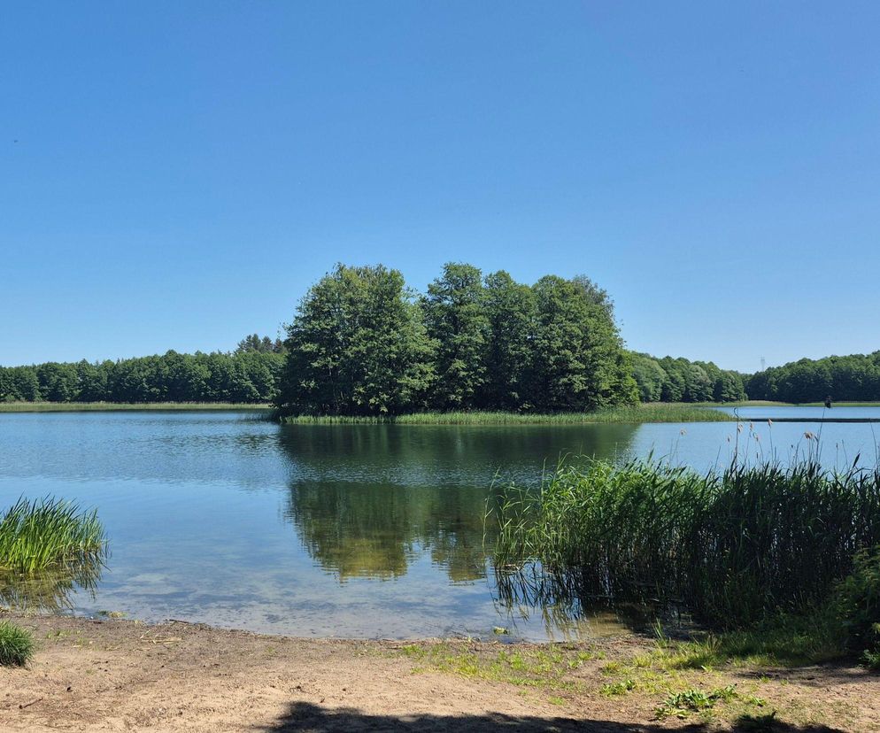 To jedno z największych jezior w Olsztynie. Kusi piaszczystymi plażami