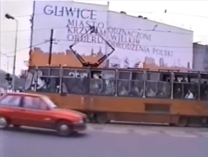 Tak wyglądały śląskie tramwaje w 1990 roku!