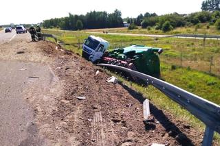Wypadek na autostradzie A4 na trasie Rzeszów-Łańcut, są utrudnienia w ruchu!