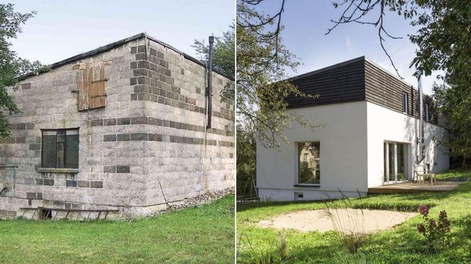 Przebudowa starej, brzydkiej ślusarni w klimatyczny dom
