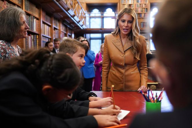 Pierwsza Dama USA w Windsorze spotkała się z królową Kamilą i księżną Kate