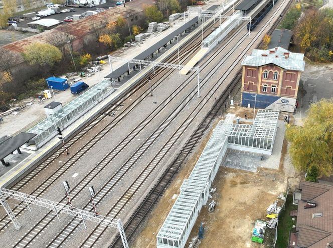 Wyremontowany dworzec kolejowy w Olkuszu