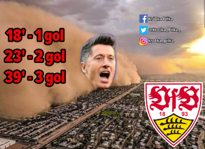 Memy po hattricku Lewandowskiego