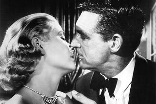 Grace Kelly i Cary Grant na planie filmu Złodziej w hotelu