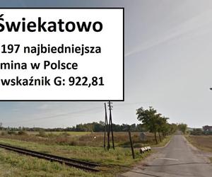 Które gminy w województwie kujawsko-pomorskim należą do najbiedniejszych w skali kraju?