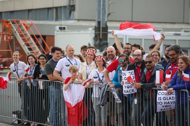 Powitanie Sławosza Uznańskiego-WIśniewskiego w Kolonii