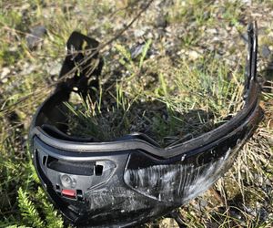 Motocyklista uderzył w barierę i zginął na miejscu! Tragiczny wypadek na S5