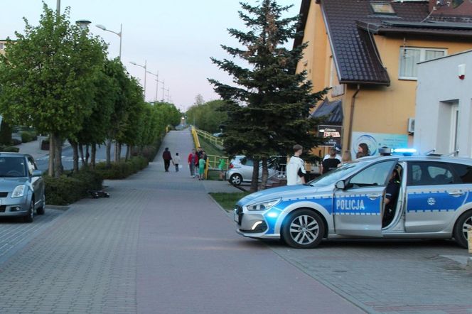 Dzieci miały wypadek na hulajnodze elektrycznej. Policjanci sprawdzają, czy były pijane
