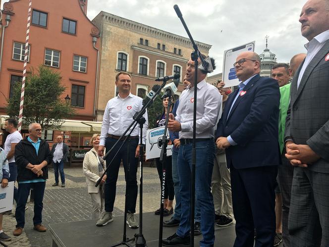 Rafał Trzaskowski w Grudziądzu