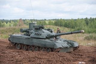 Rosyjskie i niemieckie czołgi 