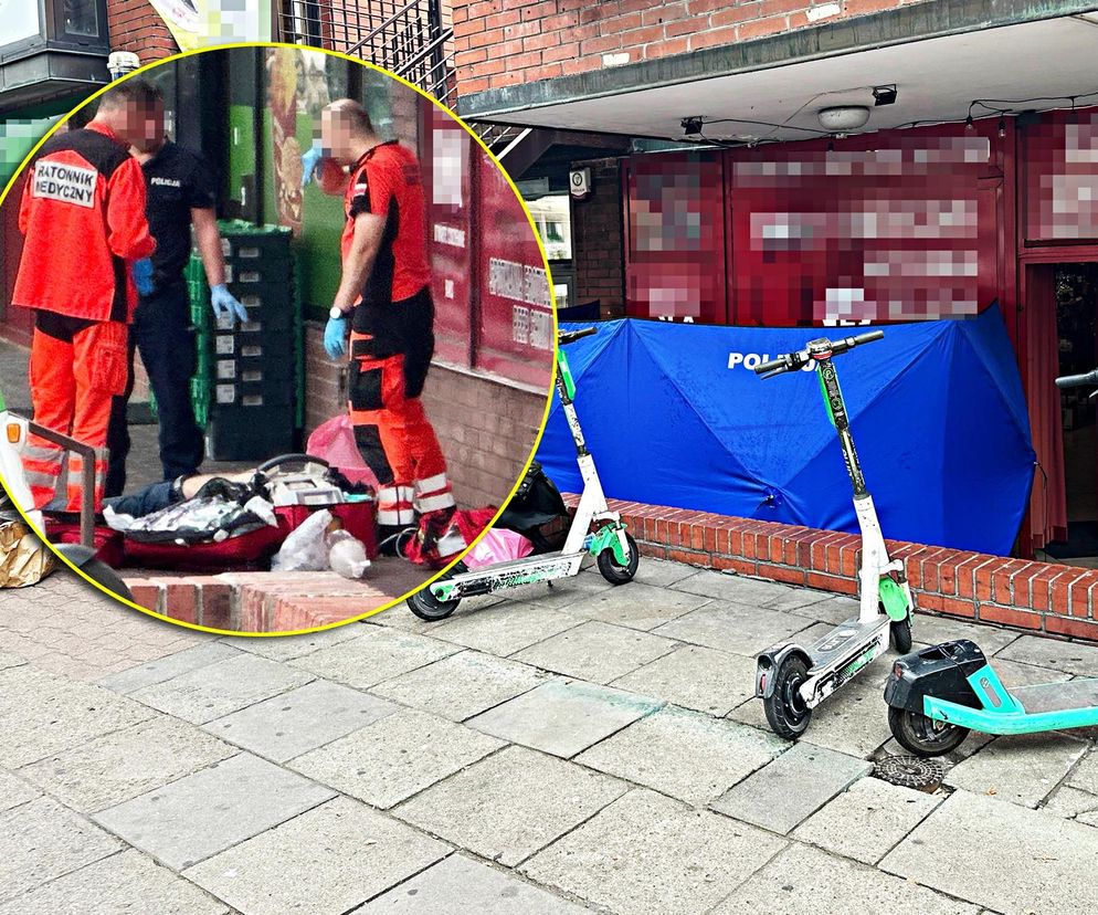 Spadł z wysokości i zmarł. Tragedia w Śródmieściu