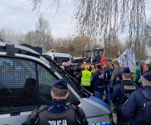 Protest rolników w Hrubieszowie przedłużony