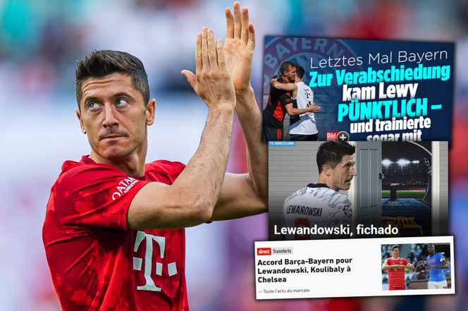 Tak media zareagowały na transfer Lewandowskiego do Barcelony. Cały świat pisze o przenosinach Polaka