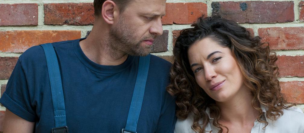 Pierwsza miłość. Paulina (Juila Pogrebińska), Norbert (Łukasz Konopka)