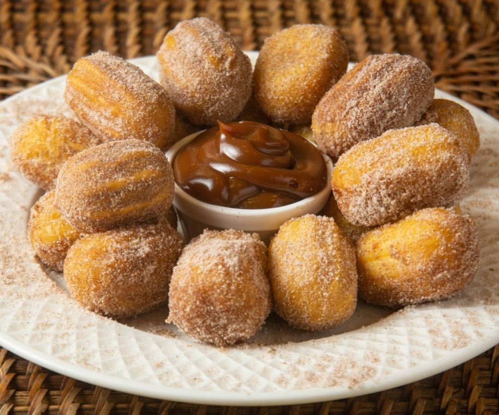 Zdrowsza wersja klasycznych churrosów. Wychodzą chrupiące i przepyszne