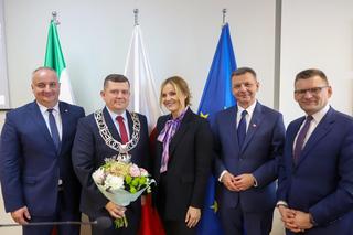 Zaprzysiężenie prezydenta Jacka Wójcickiego na kolejną kadencję