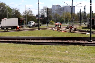 Koniec remontu na rondzie Piastowskim. Tramwaje wracają do Mistrzejowic i os. Piastów