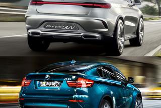 Mercedes-Benz Concept Coupe SUV kontra BMW X6