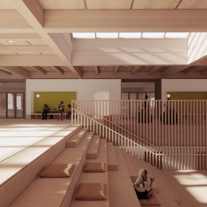 Szkoła na Zawadach w Wilanowie. Studio Widoki