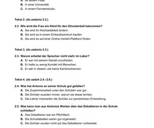 Matura 2025: niemiecki 7.05.2025. Arkusze CKE i odpowiedzi. Poziom podstawowy [Formuła 2023]	