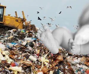 Martwy noworodek znaleziony na wysypisku śmieci w Zabrzu