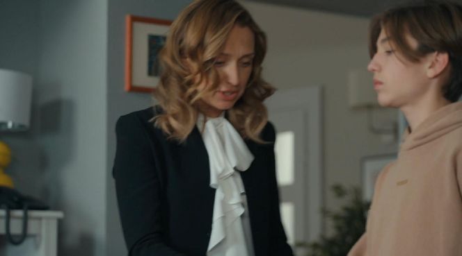 Barwy szczęścia, odcinek 3148. Asia (Anna Gzyra), Emil (Artem Malaszczuk)