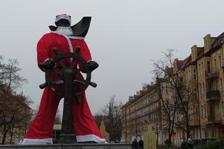  Z płaskim brzuchem i bez reniferów, ale Mikołaj już pojawił się w Szczecinie
