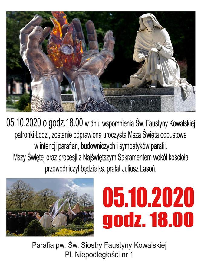 Odpust św. Faustyny
