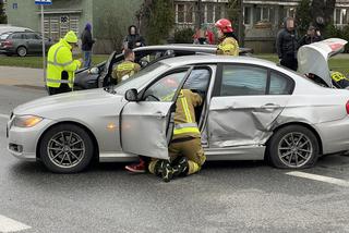 Dramat na Modlińskiej. Kierowca Toyoty uderzył w BMW