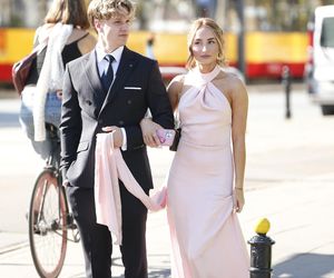 Angelika Mucha wystroiła się na przyjęcie u ambasadora USA. Taką sukienkę wybrała