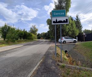 Wypadek w Sierczy