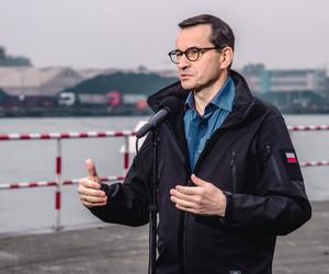 Premier w Gdańsku. Morawiecki sprawdził węgiel