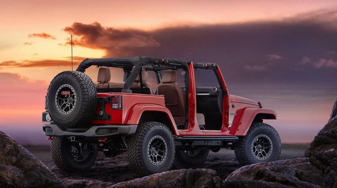 Jeep Wrangler Red Rock