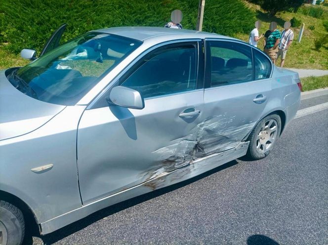  Kolizja samochodów BMW w Baryczu.