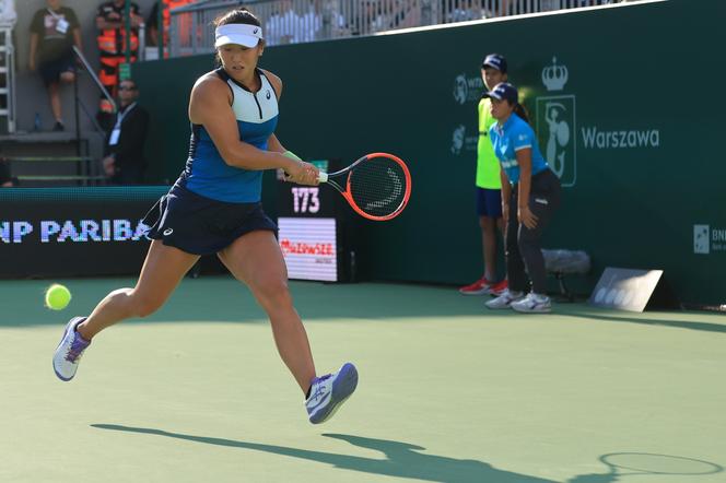 Mecz Iga Świątek - Claire Liu na WTA BNP Paribas Warsaw Open