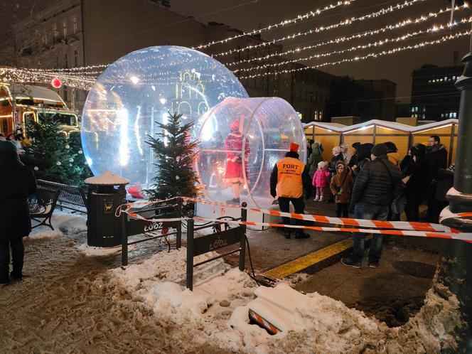 Coraz bliżej święta! Ciężarówka Coca Coli odwiedziła Łódź