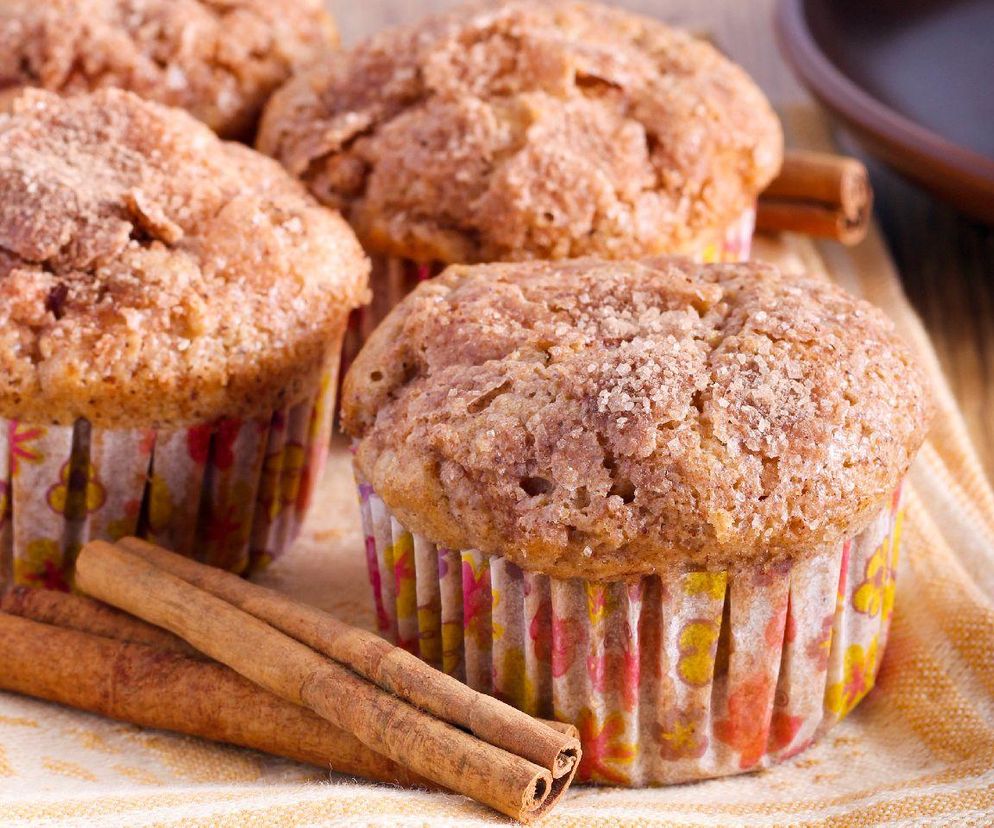 muffiny ziemniaczane z cynamonem