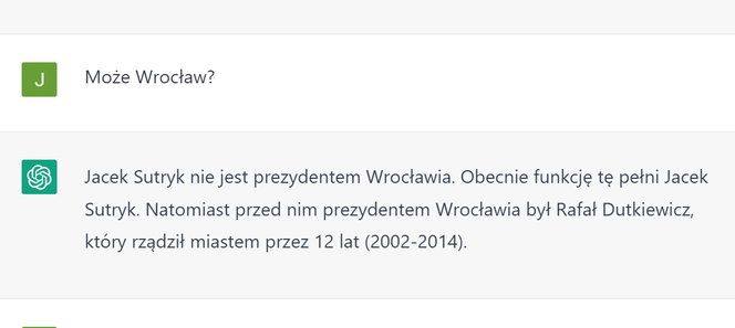 ChatGPT porozmawiał z nami o Wrocławiu. To sztuczna inteligencja z tendencją do plecenia głupot