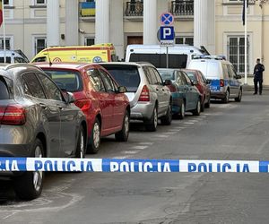 Akcja policji w centrum Warszawy