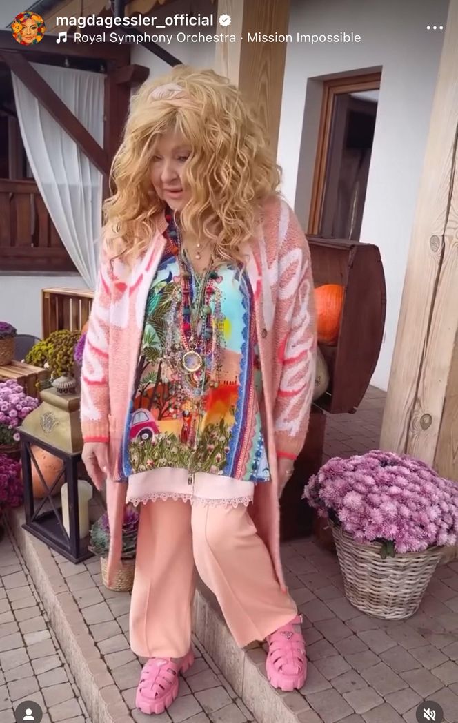 Magda Gessler w luksusowych sandałach ukrywa haluksy