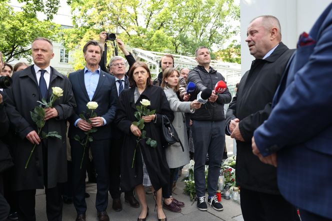 Upamiętnienie brutalnie zaatakowanej pracowniczki UW (8.05.2025)