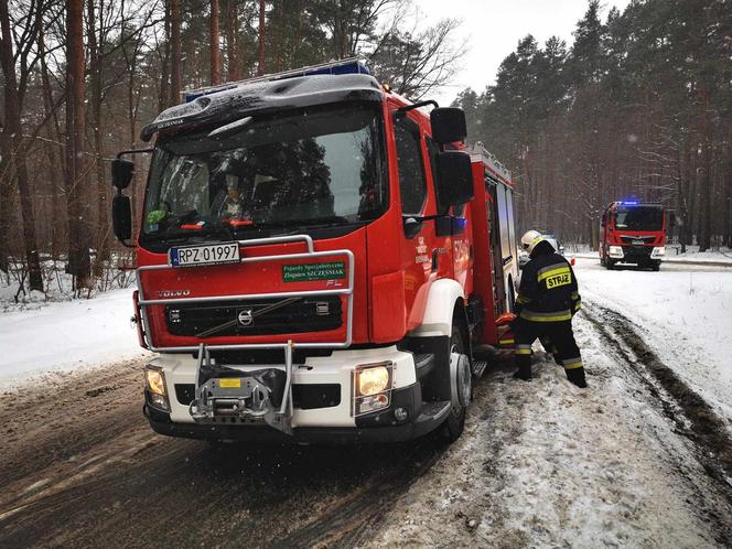 Wypadek w Dobrej nie żyje kierowca ciężarówki