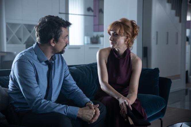 Motyw odc. 4. Paweł Szulc (Michał Czernecki), Olga (Magdalena Walach)