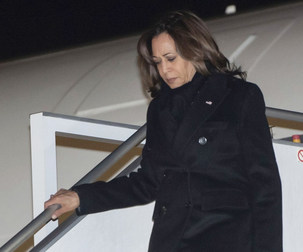 Kamala Harris spędzi pierwszą noc w Warszawie