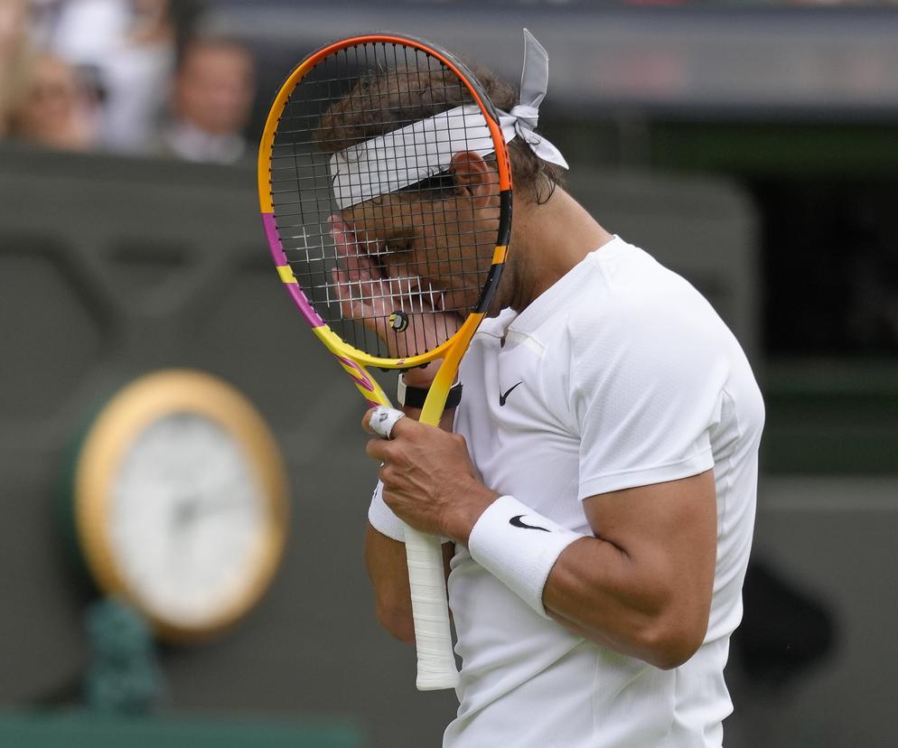 Rafael Nadal wycofał się z Wimbledonu! Nie będzie hitowego połfinału z Nickiem Kyrgiosem!