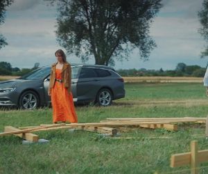 M jak miłość, odcinek jubileuszowy. Franka (Dominika Kachlik), Paweł (Rafał Mroczek)