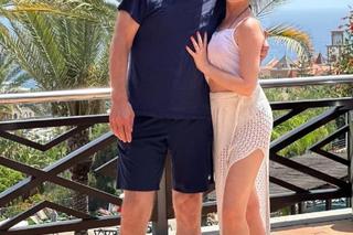 Maciej Orłoś i Paulina Koziejowska na wakacjach