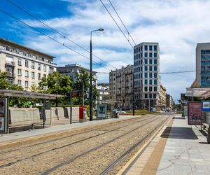 Dawny „szkieletor” przy placu Politechniki 4 w Warszawie