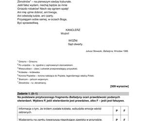 Egzamin ósmoklasisty 2023 - język polski arkusz CKE